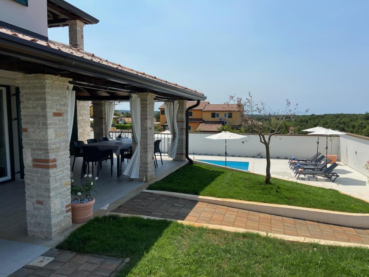 Villa Victoria Istra - Heated Pool Nova Vas  Exteriör bild