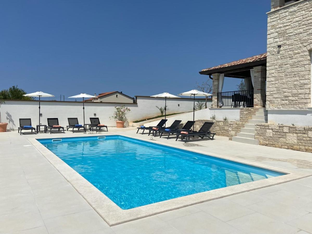 Villa Victoria Istra - Heated Pool Nova Vas  Exteriör bild